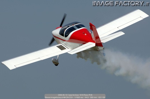 2006-06-10 Carpi Airshow 1619 Rans RV6